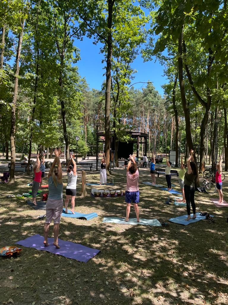 Kaash Yoga Kasia Mikutowicz 9 lipca 2023 - Zakończenie projektu „ W drodze po zdrowie” 1